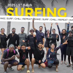 Our first surfing batch of 2025! We take you to Mulki, one of the best spots in India to learn surfing, for a three-day trip where you'll learn to catch waves and have a blast.