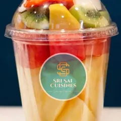 My mixed fruit cups are a convenient and hygienic way to serve fresh fruit. This cup includes kiwi, strawberry, melon, and apple, all ready to eat.