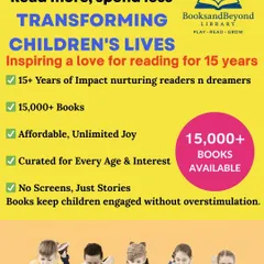 (Hero Media) Welcome to a library of wonders, right at your doorstep. We provide over 15,000 books and a huge variety of toys, making reading and play affordable and clutter-free. It's our mission to help kids engage with stories, not screens.