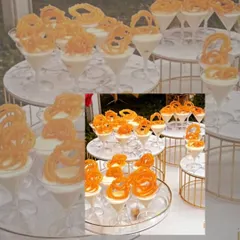 Here's how I give tradition a delicious twist. These are my popular jalebi-rabri desserts, served individually in elegant martini glasses for a modern take on a festive classic, perfect for weddings or Diwali parties.