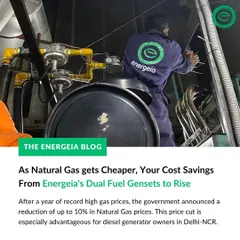 This post from my blog explains how the reduction in natural gas prices directly increases the cost savings for businesses using my dual fuel gensets. This makes the transition to cleaner fuel even more financially attractive.