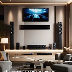 I design immersive home entertainment experiences. By integrating your audio and video systems, I can create a "Movie Night" scene that dims the lights, closes the curtains, and starts your movie with a single tap, turning your living room into a personal cinema.