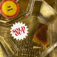 My Khatta Meetha Aam Papad is a customer favourite and sells out so quickly. This tangy, sweet treat is made from real mango pulp and brings back so many childhood memories.