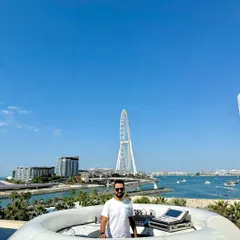New year, new adventures. Ringing in 2025 with a stunning view of Dubai, doing what I love. This is the life of a destination DJ.