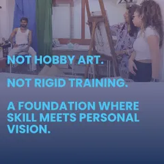 We offer something different. Not hobby art, and not rigid training. Our Foundation course is where technical skill meets your personal vision, providing a supportive environment to develop your unique artistic style.