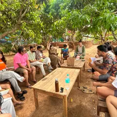 I am always learning and growing my skills in natural building. This photo is from a workshop where I deepened my knowledge of creating strong, waterproof, and breathable walls from earth. I bring this expertise to Mumbai to build you a truly sustainable luxury home.