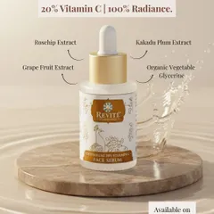 Meet your skin's new best friend: 20% Vitamin C for 100% radiance. My Devtaruni Face Serum is packed with natural antioxidants like Kakadu Plum and Rosehip to brighten, hydrate, and defend against sun damage.