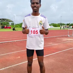 Another victory for Harshwardhan Jadhav, winning gold in both Long Jump and 100m Run at the Mumbai Taluka DSO Athletics Championships.