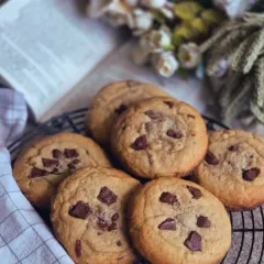 What does happiness smell like? For me, it's warm, golden brown cookies packed with melty chocolate chips. These are a mood, a memory, and your next obsession.