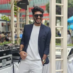 All smiles and ready to go. A candid, happy shot that captures my excitement before starting a set.