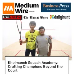 Gratitude in every swing! Our academy's dedication to crafting champions has been recognized by major media channels like Medium Wire, Live Mint, and Dailyhunt.