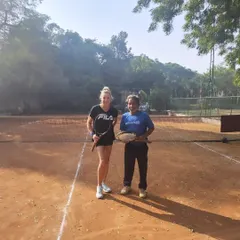 We welcome players from all over the world. It was a pleasure to host Radmila, a player from Florida, at our academy in Delhi. Sharing the court with passionate players from different backgrounds inspires everyone and strengthens our global tennis community.
