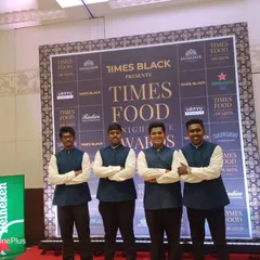 Our team at the Times Food & Nightlife Awards. We are proud to be part of prestigious industry events, providing bar services for award ceremonies and corporate gatherings.