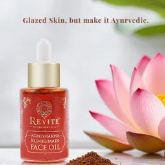 You've heard of glazed skin, but I do it the Ayurvedic way. My Agnishakha Kumkumadi Face Oil uses 26 solar-infused herbs to give you a radiant, healthy glow that comes from deep nourishment, not just surface shine.