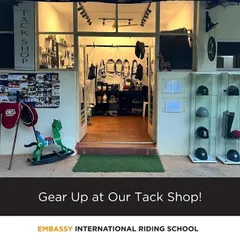 Gear up at our Tack Shop. We have all your riding essentials available right here on site, making it convenient to get the best equipment for your equestrian journey.
