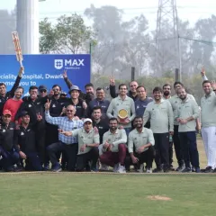 A great day on the cricket field with my team and colleagues from Max Healthcare. Team events like these build camaraderie and remind us of the importance of an active, healthy lifestyle.