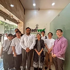 I was delighted to host another group of delegates from Japan who were eager to learn about Ayurveda. Sharing this ancient Indian science with a global audience is always a rewarding experience.