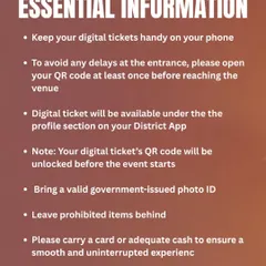 Essential information for a smooth entry. We provide guests with all necessary details, including digital ticket instructions, ID requirements, and payment information, to avoid delays at the entrance.