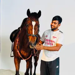 A moment with Candy. I believe the connection you have with a horse is built on mutual respect, and I spend time with each of them every day.