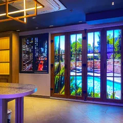 This is how we bring a brand's story to life. For the Weatherseal experience center, we designed interactive displays with dynamic backlighting to simulate real-life environments, allowing customers to visualize the products in context.