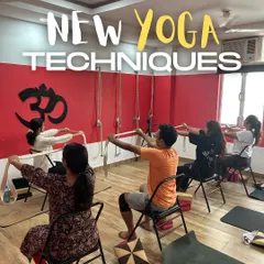 This cervical workshop was born from helping my own mother heal her chronic neck pain. Here, students use straps while seated on chairs to learn new techniques for releasing shoulder and neck tension.