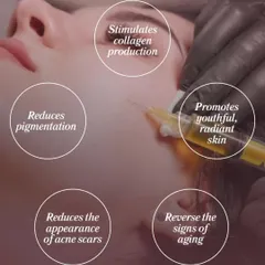 This is how we achieve that natural glow from within. Our PRP treatment uses your own plasma to stimulate collagen, reduce pigmentation and acne scars, and reverse the early signs of aging for youthful, radiant skin.