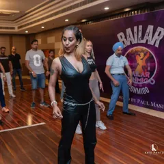 Leading a Bachata workshop. My goal is to make complex moves accessible and inspire everyone to embrace the rhythm.
