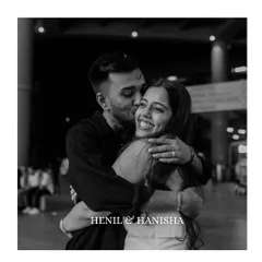 After the big question, there's the afterglow. This black and white portrait shows the pure, unposed joy between Henil and Hanisha. We stay back to capture these quiet, intimate hugs and happy tears, focusing on the real connection that you share.