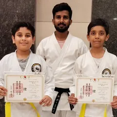 Congratulations to these two brothers on earning their yellow belts. Their hard work and dedication in class are an inspiration, showing that consistent practice leads to real achievement in martial arts.