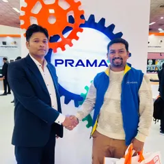 Networking with industry leaders like Prama at IFSEC India. Building strong partnerships with top security brands allows me to source and provide the best quality equipment for your needs.