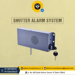 For retail shop owners, securing your storefront is a top priority. This is my specialized shutter alarm system, a robust, key-operated device that triggers a loud alarm if there is any attempt to tamper with or forcibly open your shop's shutter.