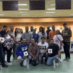 We were delighted to host a corporate group from Round Table India for a fun and engaging shooting experience. Our introductory sessions are also perfect for team-building events, offering a unique way to improve focus and friendly competition.