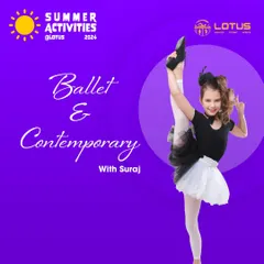 Grace and strength come together in our Ballet and Contemporary dance camp. Kids learn the fundamentals of dance from professional instructors.