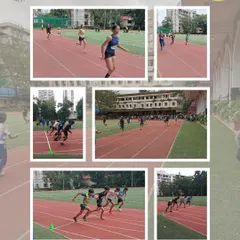 Action from the track at the Dream Dash running competition. We manage athletics events, from sprints to relays, ensuring a professional and exciting race day experience.