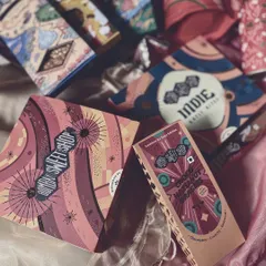 A glimpse into my Diwali creations, featuring artisanal Indian sweets with vibrant, contemporary packaging.