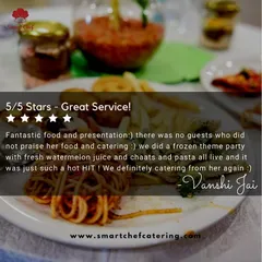 Getting such positive reviews is incredibly rewarding. I am thrilled that the live stations were a "hot HIT" and that the client will definitely be catering from us again.