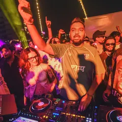 This is the vibe at my 'Boombox Wednesdays' residency. It's an intimate, high-energy hip hop night where I'm right there with the crowd, keeping the party going.