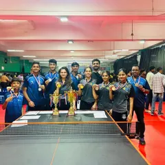 Our winning teams from the Interclub Tournament. We secured the winner's trophy in Women's Division 1 and were runners-up in Men's Division 1.