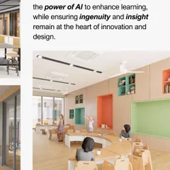 As architects and educators, we embrace AI to enhance learning, but we ensure that human creativity remains central to our design process. The future is digital, but our vision remains human.