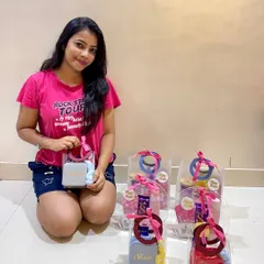 Even when I think I'm done, your love keeps pouring in. Here I am with some last-minute Rakhi orders, feeling so overwhelmed with gratitude for your trust.