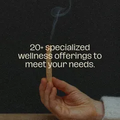 With over 20 specialized wellness offerings, we are equipped to meet your unique needs. Whether you seek physical, emotional, or spiritual support, we have a modality and a practitioner to guide you.