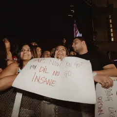 "AP, now you got my dil nu go insane." The signs in the crowd at the AP Dhillon show were amazing, showing the deep connection fans have with his music.