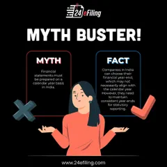 Myth: All financial statements in India must follow the calendar year. Fact: Companies can choose their own financial year-end, but they must maintain consistency for statutory reporting. We help you set this up correctly.