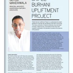 This article highlights the core principles of the Saifee Burhani Upliftment Project. The design was created to resonate with the lifestyle of the Bohri community, preserving cultural elements within a modern, redeveloped urban precinct.