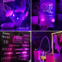 When Nykaa Fashion launched its Global Store, the brief was pure energy and glamour. We created a vibrant party atmosphere with custom neon signage, a heart-shaped light installation, and plenty of disco balls to make the night sparkle. This is how we style a high-energy product launch.