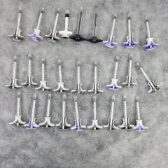 A collection of dermal filler syringes I use for facial rejuvenation. Each type is designed for a specific purpose, whether it's for subtle lip enhancement, cheek augmentation, or filling in nasolabial folds.