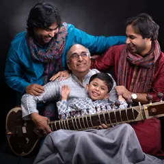A joyful moment with my family. The environment in my classes is like that of a family baithak: small, encouraging, and full of warmth, where every student feels comfortable to ask questions and grow.