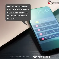 Our system ensures you never miss a critical security event. You will receive immediate alerts through both calls and SMS messages the moment someone attempts to intrude on your property.