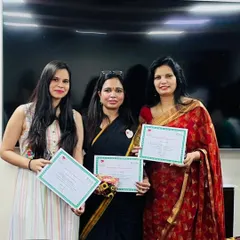 Posing with my colleagues after we were all recognized for our contributions. Teamwork and shared passion are what drive success in the healthcare field.