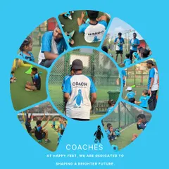 This collage is a tribute to our incredible coaches. They are dedicated to shaping a brighter future by inspiring young minds, building confidence, and fostering a lifelong love for sports.